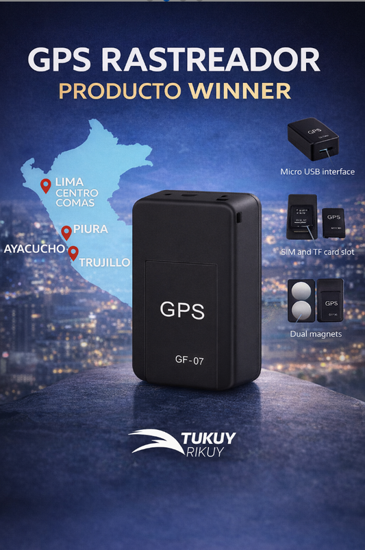 MINI GPS GF - 07 producto winner rastreo en tiempo real